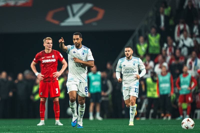 Football. UEFA Europa League. SC Freiburg - Aston Villa. 20.05.2026