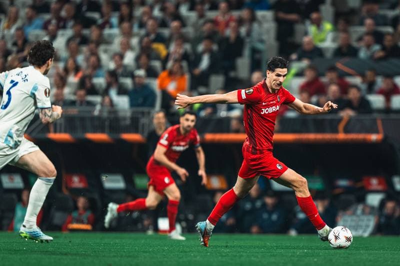 Football. UEFA Europa League. SC Freiburg - Aston Villa. 20.05.2026