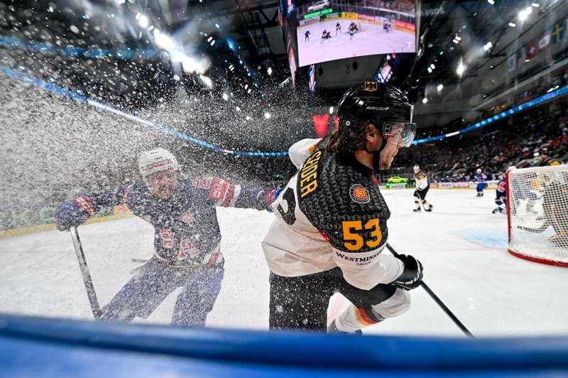 Ice Hockey. IIHF World Championship. USA - Germany. 20.05.2026
