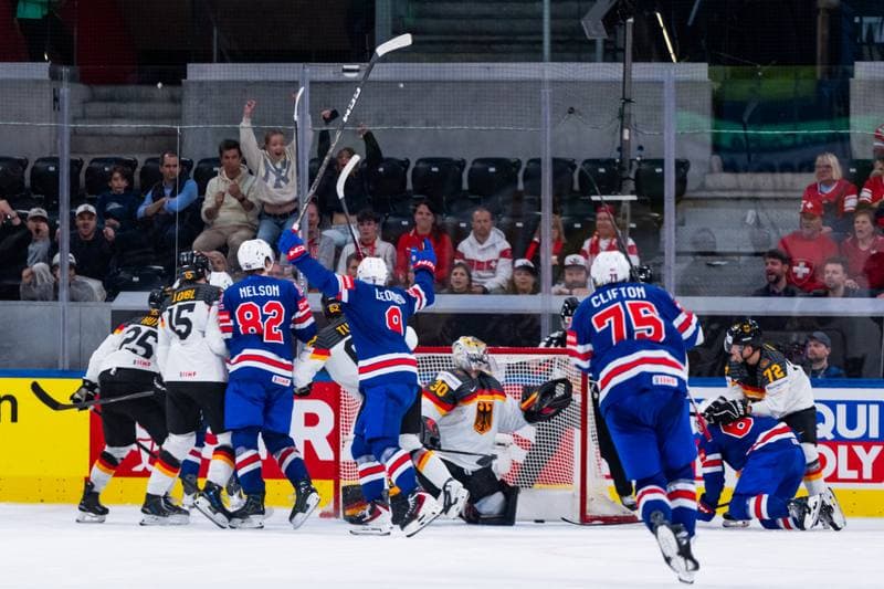 Ice Hockey. IIHF Ice Hockey World Championship. United States - Germany. 20.05.2026