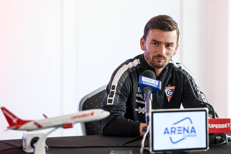 Football. Gornik Zabrze. Press Conference. 21.05.2026
