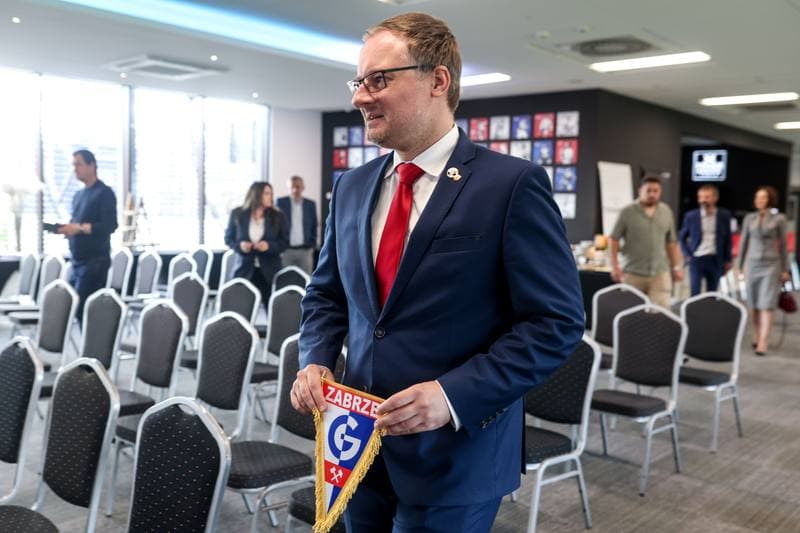 Football. Gornik Zabrze. Press Conference. 21.05.2026