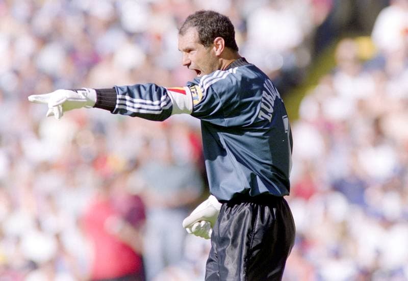 Football. UEFA EURO 1996. France - Spain. 15.06.1996