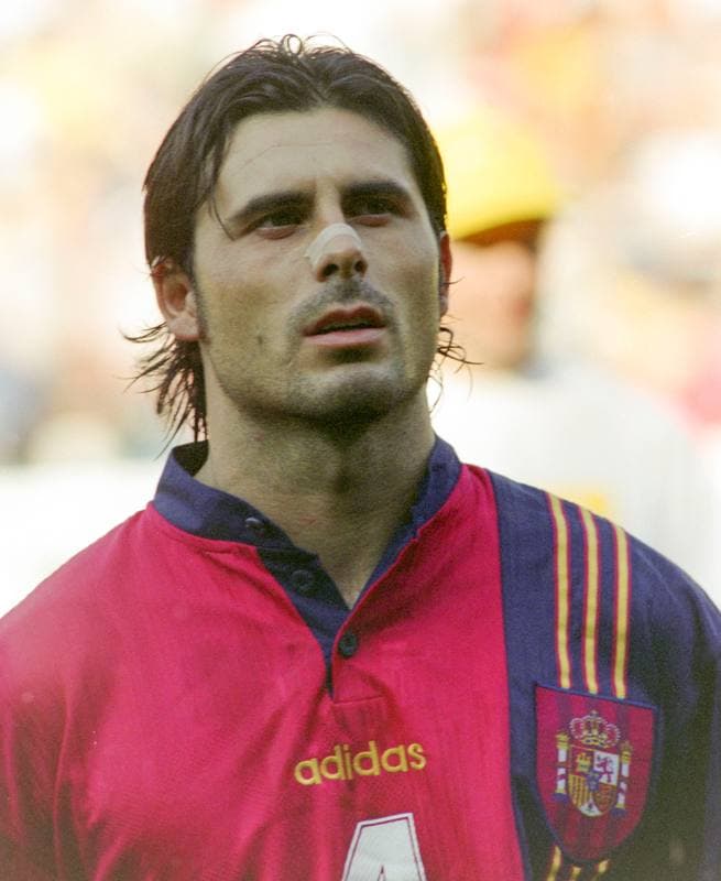 Football. UEFA EURO 1996. France - Spain. 15.06.1996