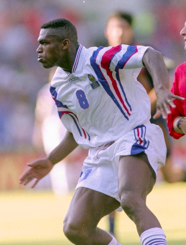 Football. UEFA EURO 1996. France - Spain. 15.06.1996
