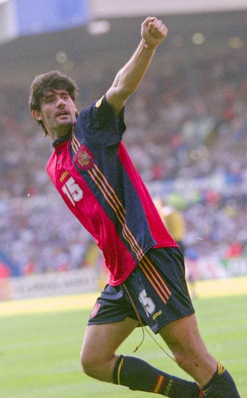 Football. UEFA EURO 1996. France - Spain. 15.06.1996