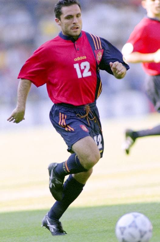 Football. UEFA EURO 1996. France - Spain. 15.06.1996