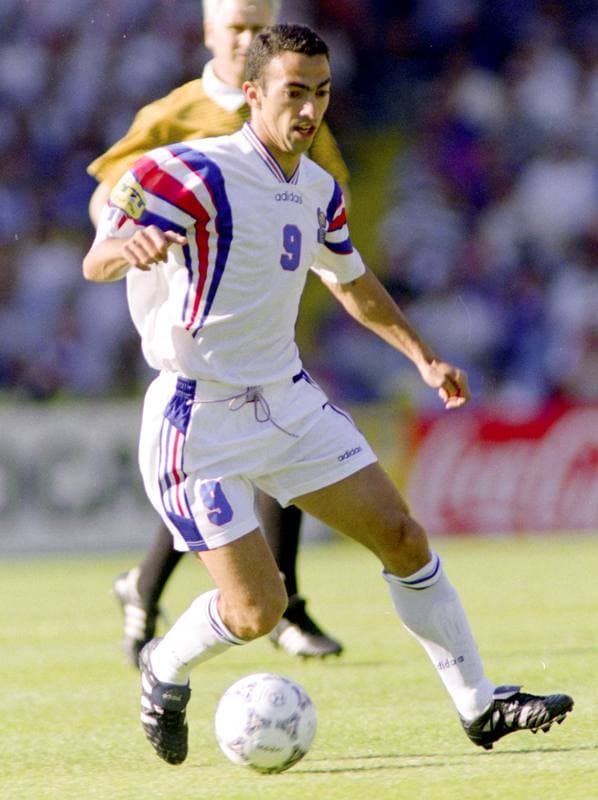 Football. UEFA EURO 1996. France - Spain. 15.06.1996