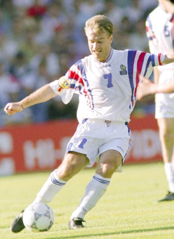 Football. UEFA EURO 1996. France - Spain. 15.06.1996