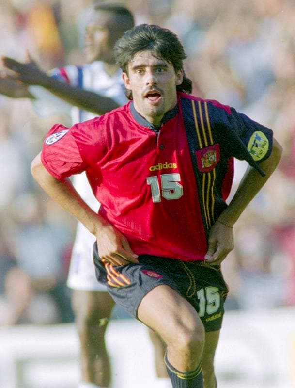 Football. UEFA EURO 1996. France - Spain. 15.06.1996