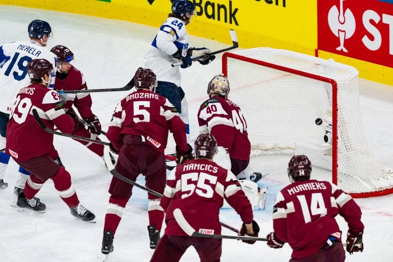 Ice Hockey. IIHF Ice Hockey World Championship. Latvia - Finland. 21.05.2026