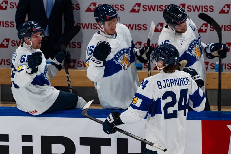 Ice Hockey. IIHF Ice Hockey World Championship. Latvia - Finland. 21.05.2026