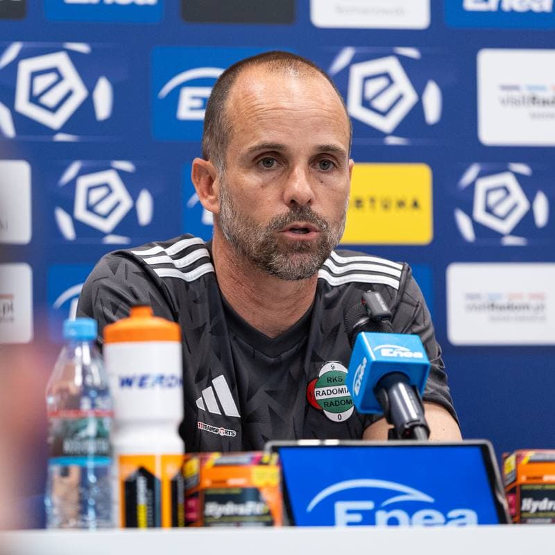 Football. Radomiak Radom. Press Conference. 21.05.2026