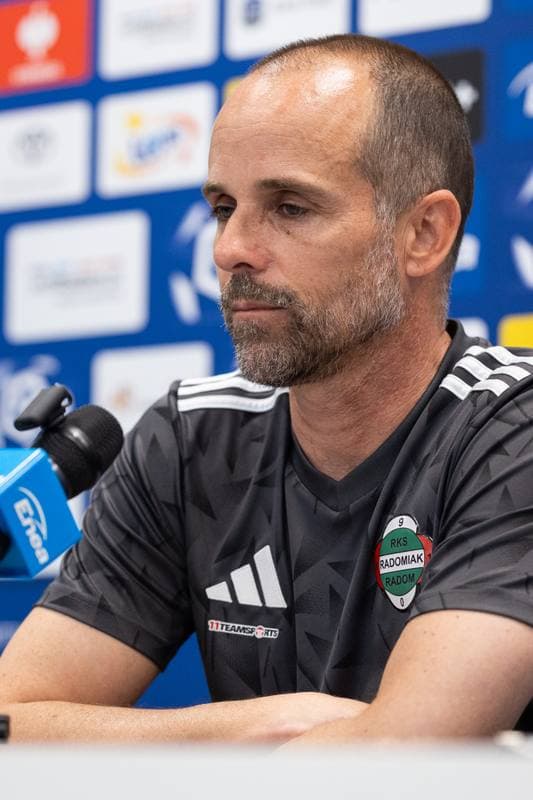 Football. Radomiak Radom. Press Conference. 21.05.2026