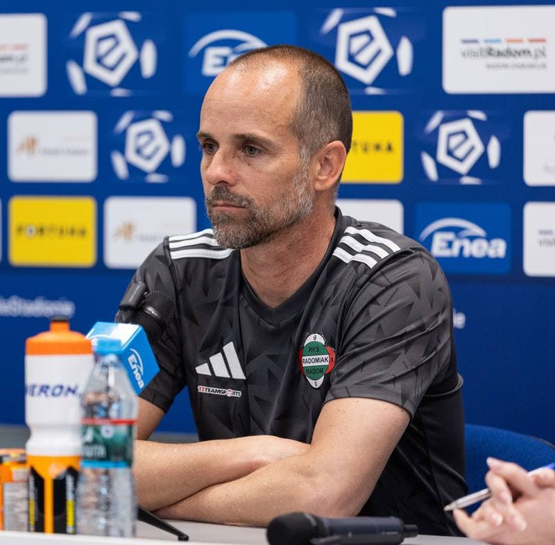 Football. Radomiak Radom. Press Conference. 21.05.2026