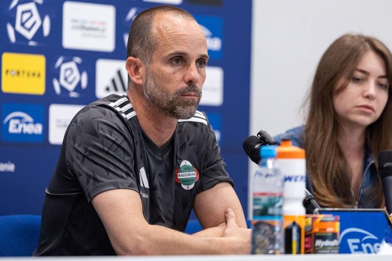 Football. Radomiak Radom. Press Conference. 21.05.2026