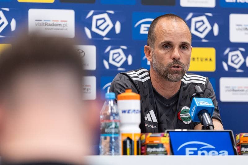 Football. Radomiak Radom. Press Conference. 21.05.2026