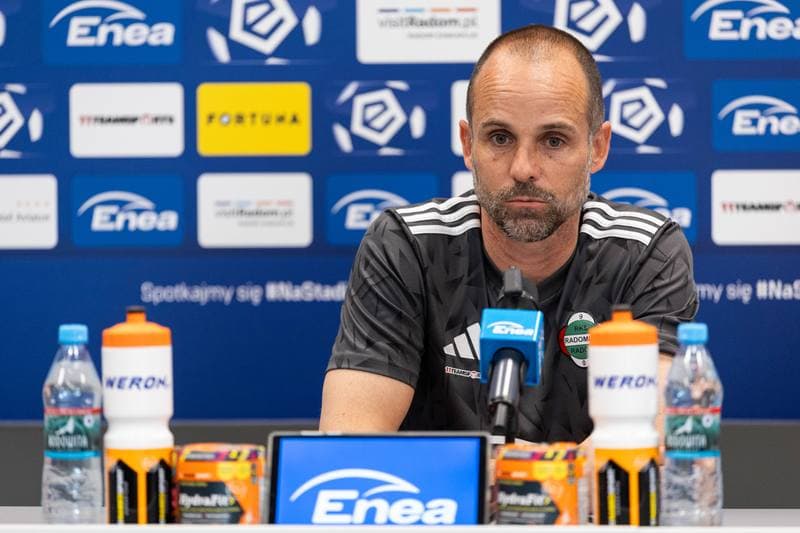 Football. Radomiak Radom. Press Conference. 21.05.2026