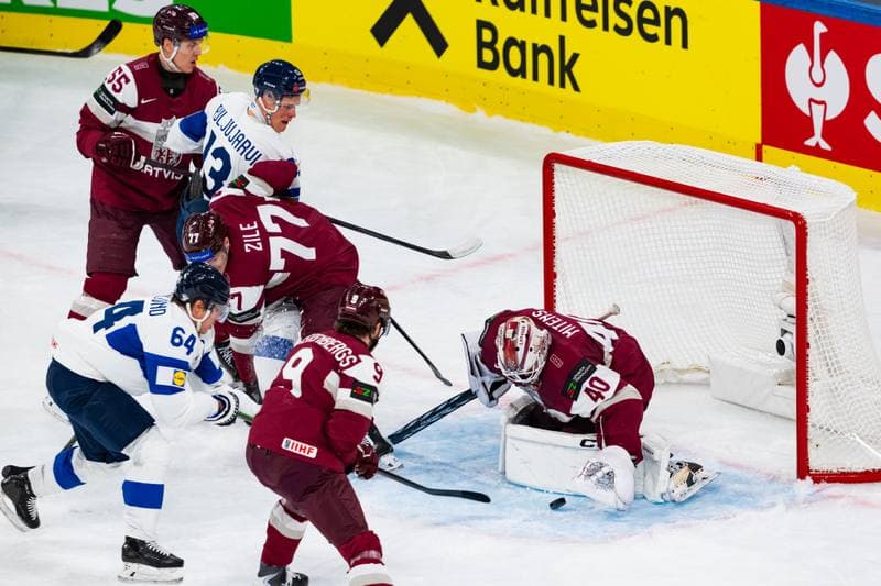 Ice Hockey. IIHF Ice Hockey World Championship. Latvia - Finland. 21.05.2026