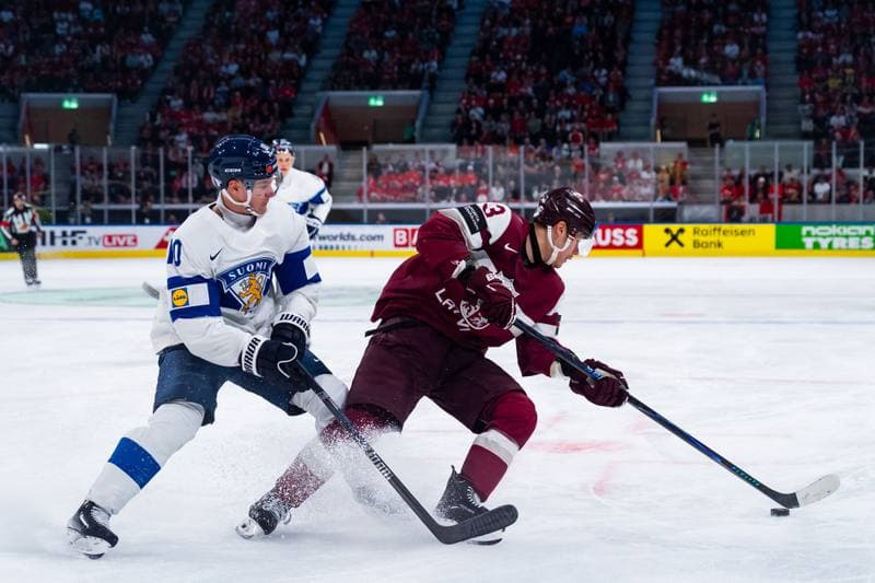 Ice Hockey. IIHF Ice Hockey World Championship. Latvia - Finland. 21.05.2026