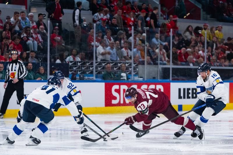 Ice Hockey. IIHF Ice Hockey World Championship. Latvia - Finland. 21.05.2026