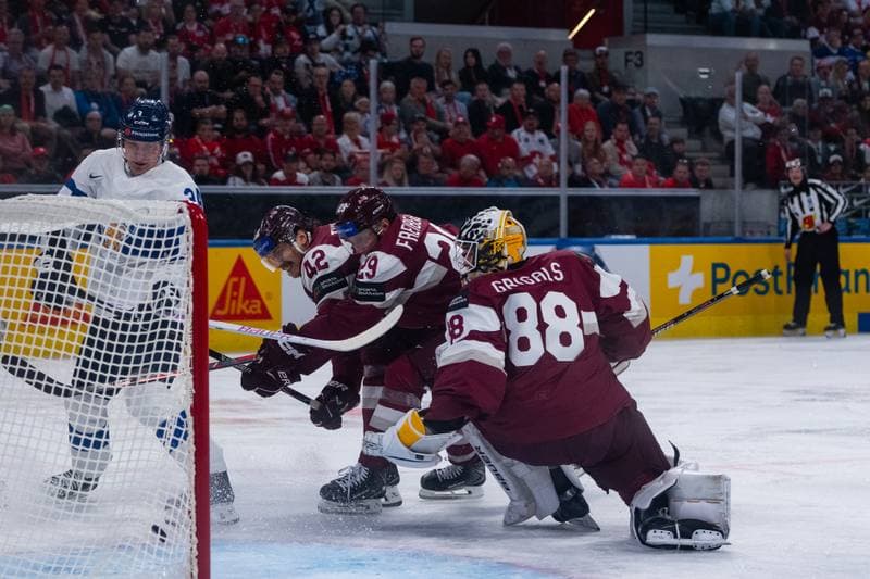 Ice Hockey. IIHF Ice Hockey World Championship. Latvia - Finland. 21.05.2026