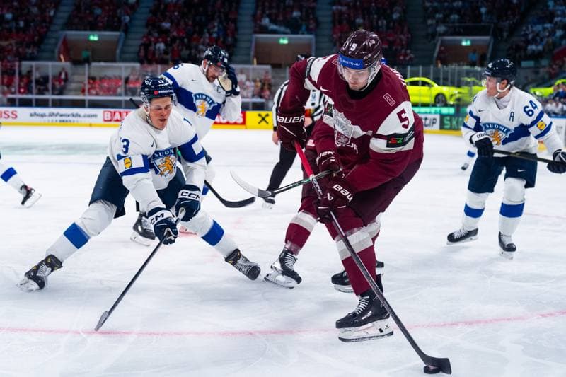 Ice Hockey. IIHF Ice Hockey World Championship. Latvia - Finland. 21.05.2026