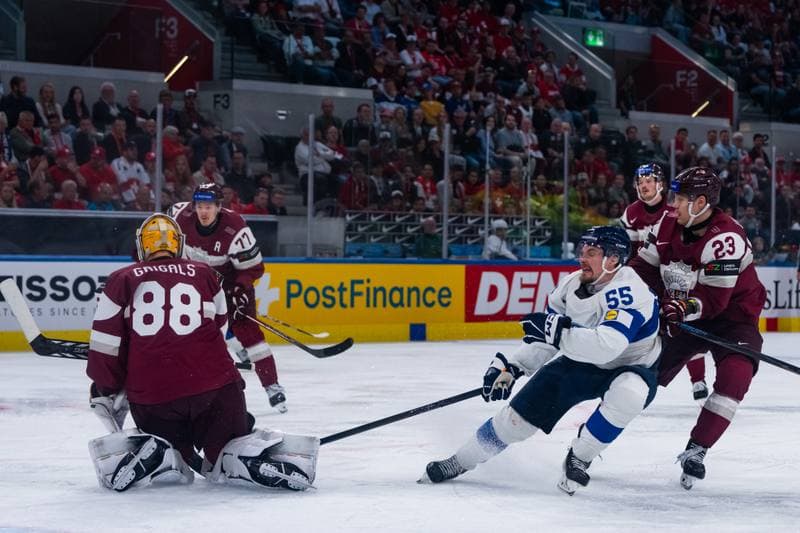 Ice Hockey. IIHF Ice Hockey World Championship. Latvia - Finland. 21.05.2026