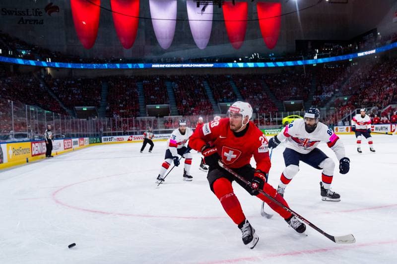Ice Hockey. IIHF Ice Hockey World Championship. Switzerland - Great Britain. 21.05.2026
