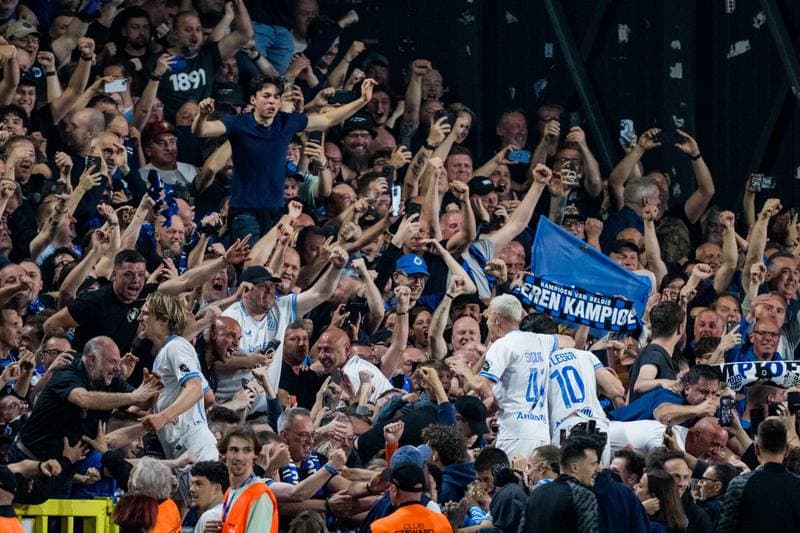 Football. Jupiler Pro League. KV Mechelen - Club Brugge. 21.05.2026