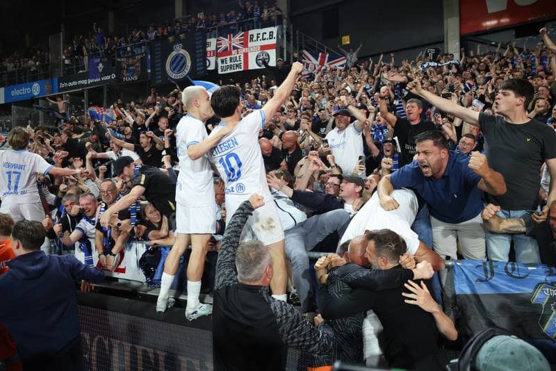 Football. Jupiler Pro League. KV Mechelen - Club Brugge. 21.05.2026