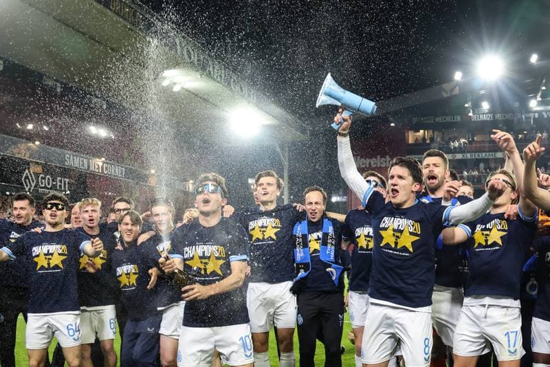 Football. Jupiler Pro League. KV Mechelen - Club Brugge. 21.05.2026