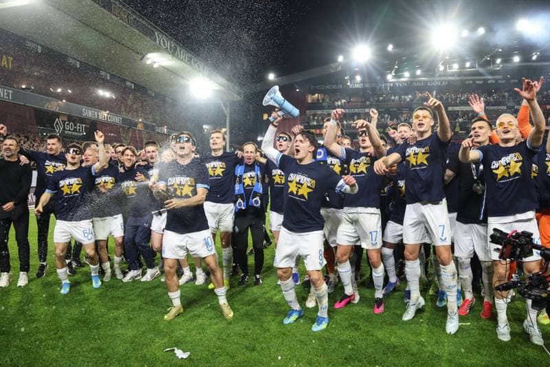 Football. Jupiler Pro League. KV Mechelen - Club Brugge. 21.05.2026