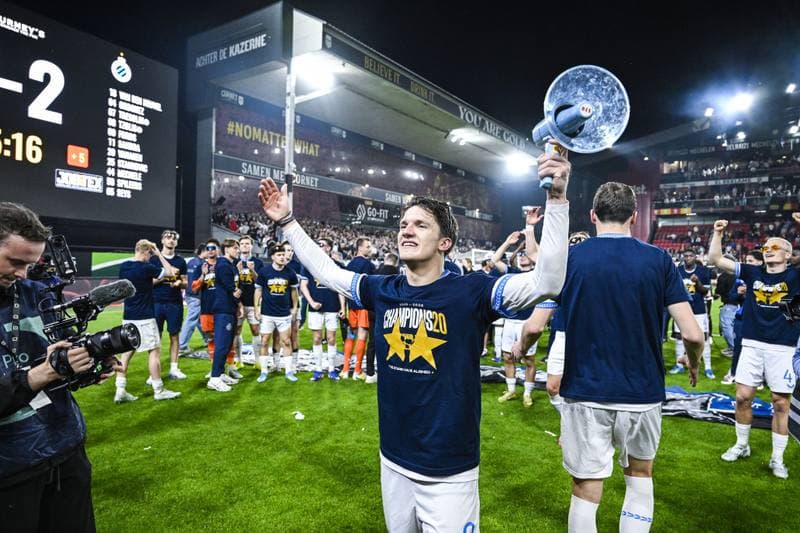 Football. Jupiler Pro League. KV Mechelen - Club Brugge. 21.05.2026