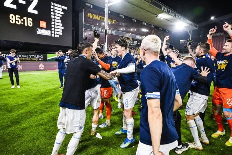 Football. Jupiler Pro League. KV Mechelen - Club Brugge. 21.05.2026