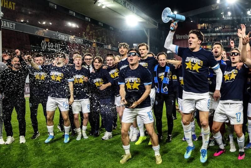 Football. Jupiler Pro League. KV Mechelen - Club Brugge. 21.05.2026