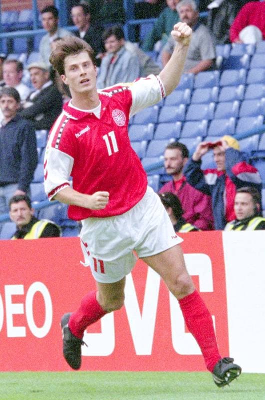 Football. UEFA EURO 1996. Turkey - Denmark. 19.06.1996