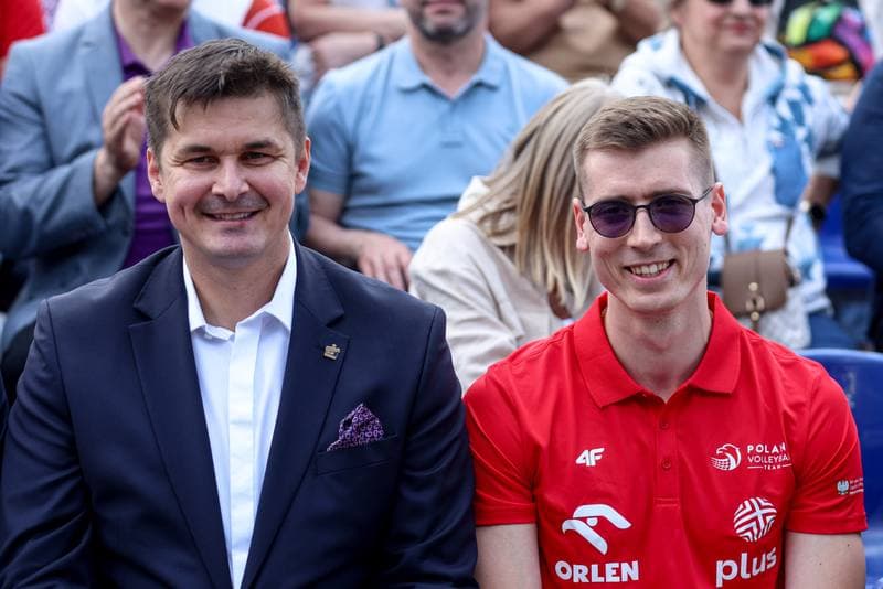 Volleyball. Aleja Gwiazd Siatkowki. Unveiling of commemorative plaques. 22.05.2026
