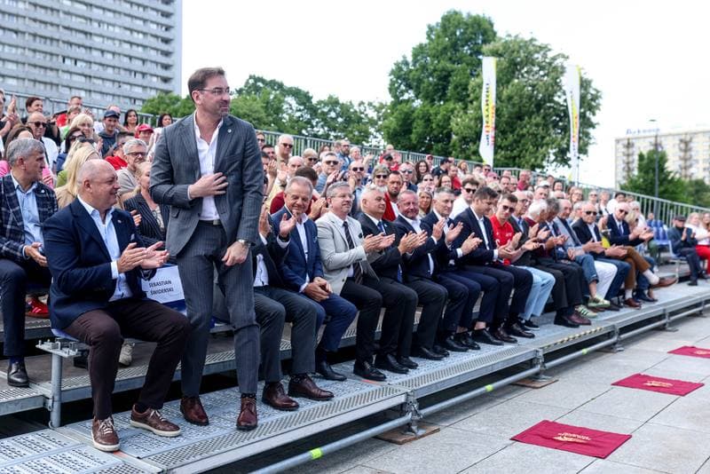 Volleyball. Aleja Gwiazd Siatkowki. Unveiling of commemorative plaques. 22.05.2026