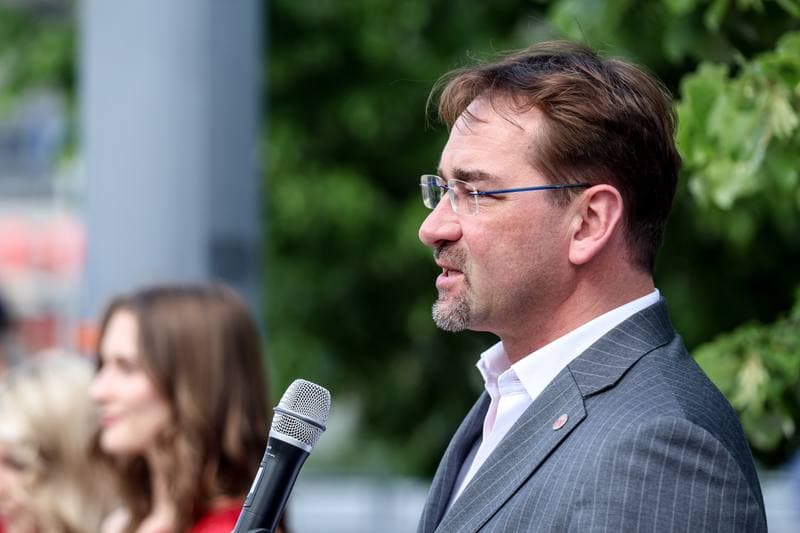 Volleyball. Aleja Gwiazd Siatkowki. Unveiling of commemorative plaques. 22.05.2026