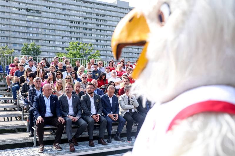 Volleyball. Aleja Gwiazd Siatkowki. Unveiling of commemorative plaques. 22.05.2026