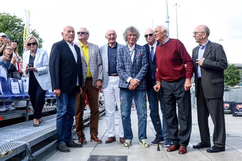 Volleyball. Aleja Gwiazd Siatkowki. Unveiling of commemorative plaques. 22.05.2026