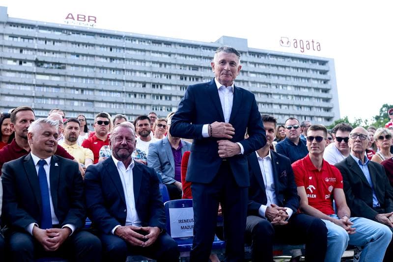 Volleyball. Aleja Gwiazd Siatkowki. Unveiling of commemorative plaques. 22.05.2026