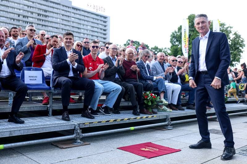 Volleyball. Aleja Gwiazd Siatkowki. Unveiling of commemorative plaques. 22.05.2026
