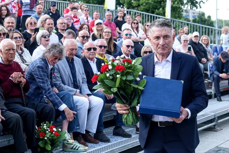 Volleyball. Aleja Gwiazd Siatkowki. Unveiling of commemorative plaques. 22.05.2026