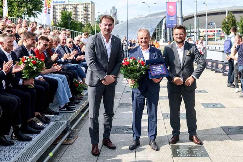 Volleyball. Aleja Gwiazd Siatkowki. Unveiling of commemorative plaques. 22.05.2026