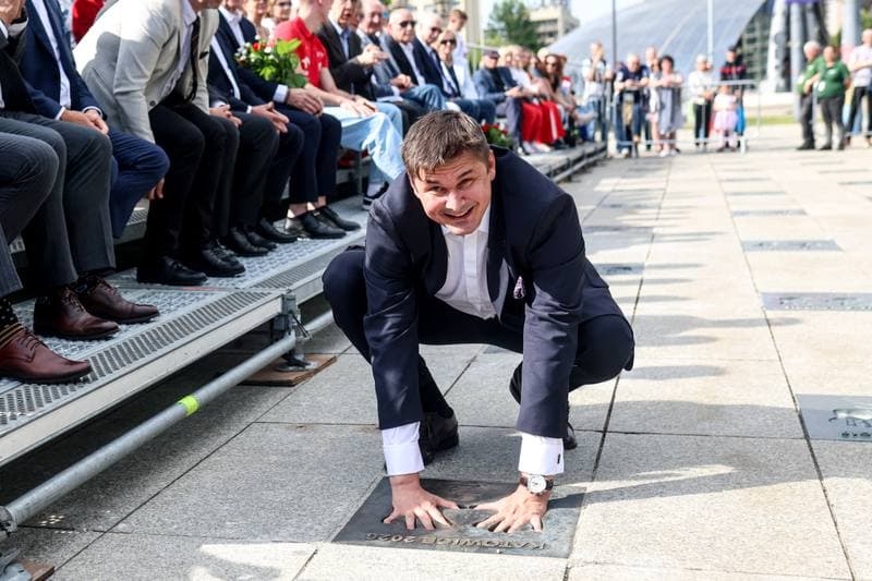 Volleyball. Aleja Gwiazd Siatkowki. Unveiling of commemorative plaques. 22.05.2026