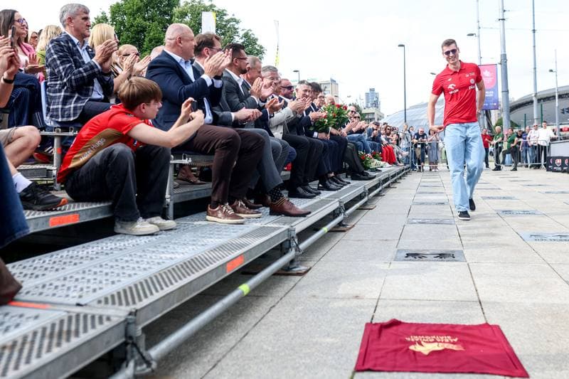 Volleyball. Aleja Gwiazd Siatkowki. Unveiling of commemorative plaques. 22.05.2026