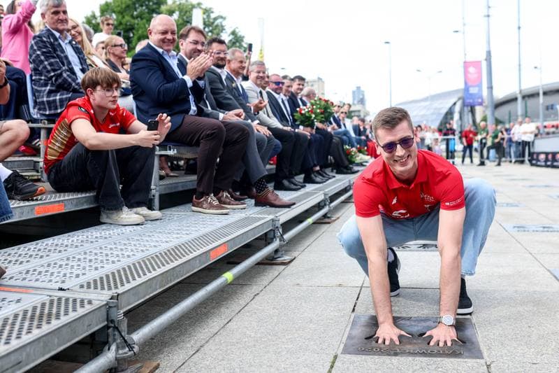Volleyball. Aleja Gwiazd Siatkowki. Unveiling of commemorative plaques. 22.05.2026