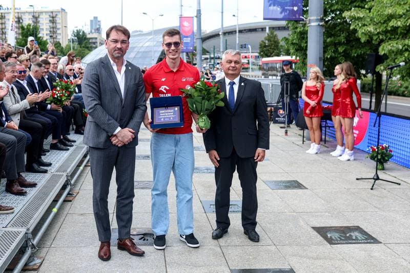 Volleyball. Aleja Gwiazd Siatkowki. Unveiling of commemorative plaques. 22.05.2026